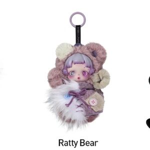 Authentic skull panda you found me ratty bear